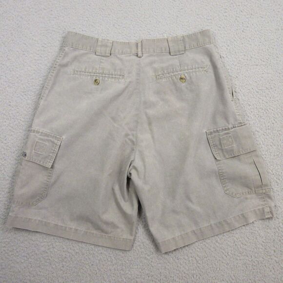 Vintage OP Ocean Pacific Mens Cargo Shorts size 30 Skater Surf Safari Gray - Picture 4 of 9